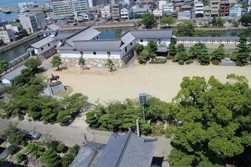 今治城2 今治城2 今治城,城址,藤堂高虎の写真素材