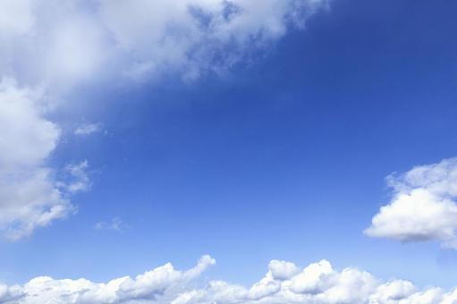 冬の空2月15 冬,2月,青空の写真素材