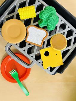 おままごと　バーベキュー おままごと,おもちゃ,バーベキューの写真素材