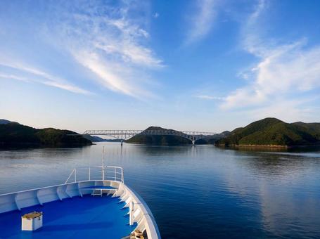 Viaje, barco, vacaciones, verano, JPG