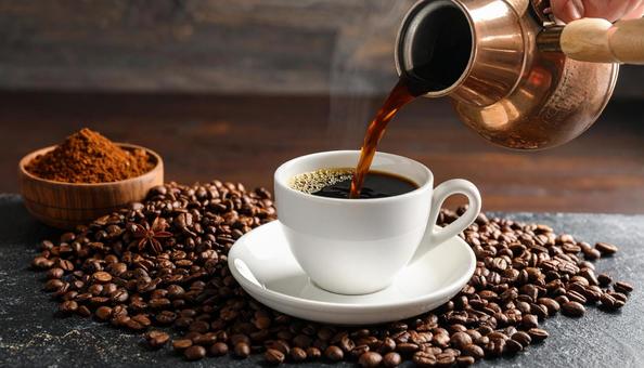 ホットコーヒー ホットコーヒーの写真