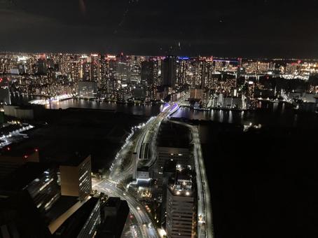 東京の夜景 東京の夜景の写真