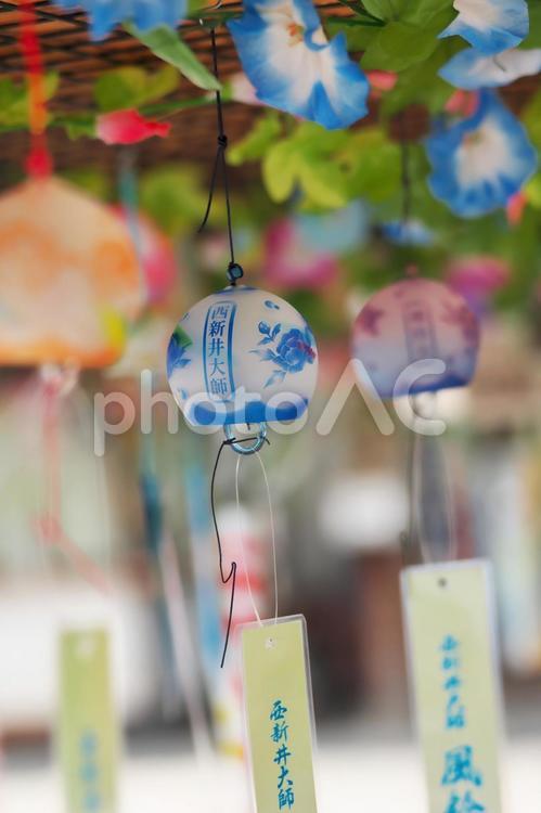 西新井大師（総持寺）　風鈴祭り 西新井大師,総持寺,總持寺の写真素材