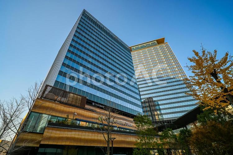 GRAND GREEN OSAKAの外観 大阪,大阪駅,うめきたの写真素材
