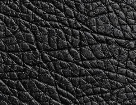 型押しブラックレザー 型押しブラックレザーの写真