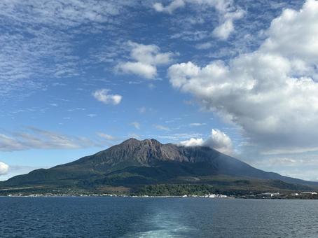 桜島の写真