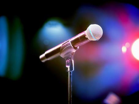 ワイヤレスマイク マイク,ミュージック,コンサートの写真素材