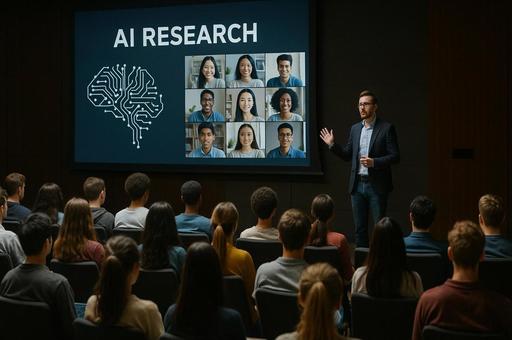 AIRESEARCH発表会風景 AIRESEARCH発表会風景の写真