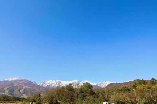 三段紅葉 白馬 三段紅葉 白馬 山,風景,自然の写真素材