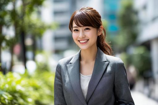 若いビジネス女性のイメージ 若いビジネス女性のイメージの写真