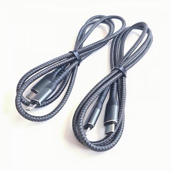 ケーブル1 usbーc,ケーブル,編組ナイロンの写真素材