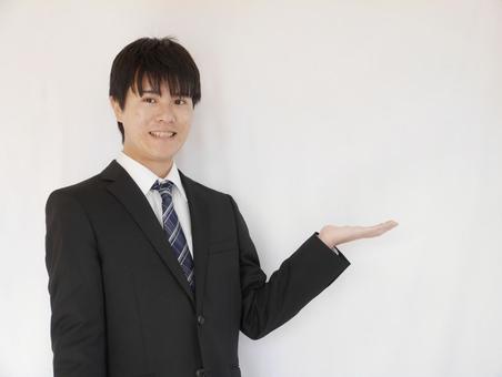 20s male businessman introduction 20s male businessman introduction