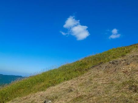 秋の曽爾高原の写真