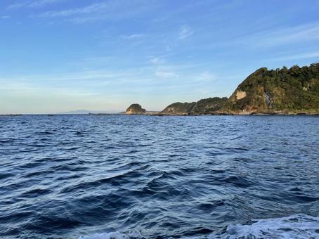 三浦の海岸線 三浦の海岸線の写真