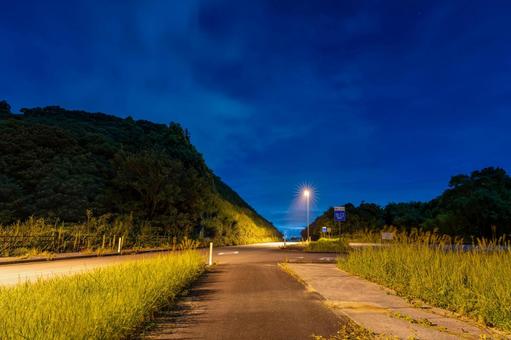 深夜の青島パーキング 深夜の青島パーキングの写真