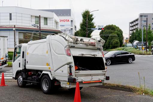 清掃車 清掃車,環境,清掃の写真素材
