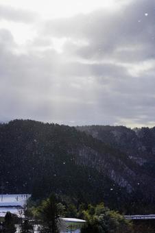 雪と日差し 雪と日差しの写真