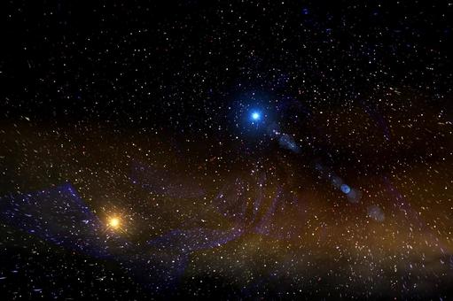 幻想的背景素材　散光星雲と深宇宙 深宇宙,宇宙,散光星雲の写真素材