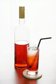 Red cocktail Red cocktail