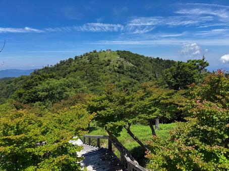 正木峠付近から望む日出ヶ岳 正木峠付近から望む日出ヶ岳 日出ヶ岳,正木峠,大台ヶ原の写真素材