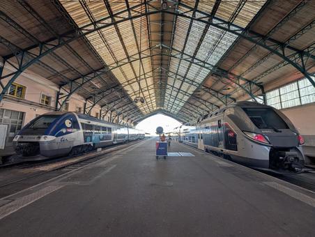 電車(フランス) 電車(フランス) 電車,鉄道,欧州の写真素材