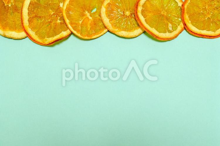 オレンジ　爽やか　イメージ④ オレンジ,断面,みかんの写真素材