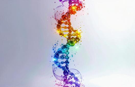 DNA研究の科学イメージ DNA研究の科学イメージの写真