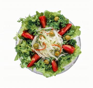 新鮮生野菜サラダ 新鮮生野菜サラダ サラダ,生野菜,野菜サラダの写真素材