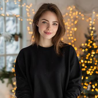 リラックスした女性の姿 リラックスした女性の姿の写真