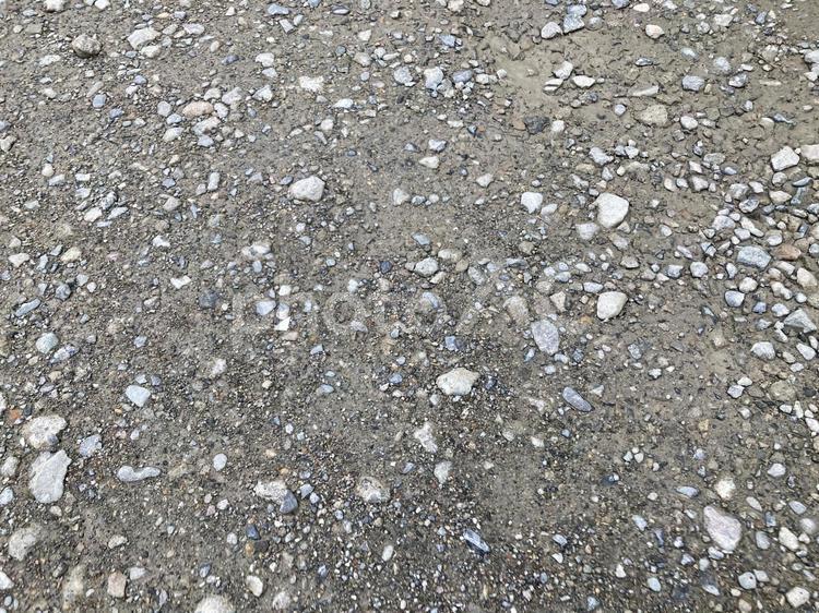 砂利地面模様テクスチャー 砂利,地面,地面模様の写真素材