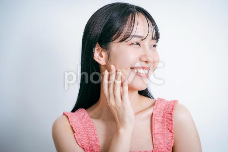 若い女性の美容イメージ 美容,ビューティー,女性の写真素材