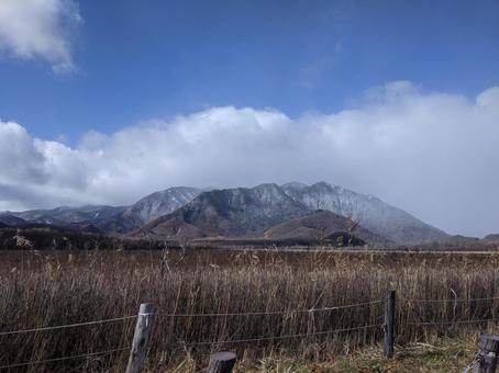 冬の山 冬の山の写真