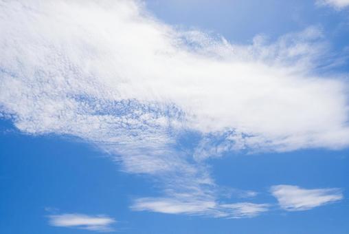 雲と青空 雲と青空の写真