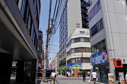 秋葉原2025夏　ジャンク通りにて 秋葉原,電気街,看板の写真素材