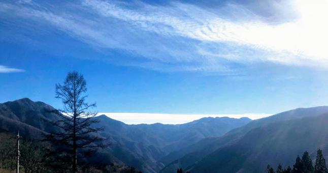 山と空 山と空の写真