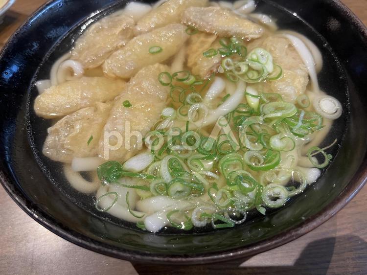 ごぼう天うどん 福岡,名物,ごぼう天うどんの写真素材