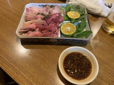 ヤギ刺し ヤギ刺し,沖縄,沖縄料理の写真素材