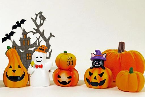 かわいいハロウィンイメージ背景 かわいいハロウィンイメージ背景 ハロウィン,かぼちゃ,お化けの写真素材