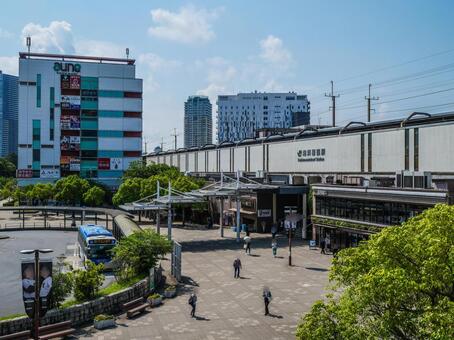 【千葉県】千葉市・JR海浜幕張駅北口 千葉県,千葉市,美浜区の写真素材
