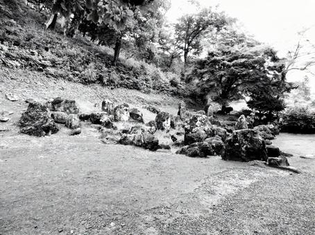 福井県-一乗谷朝倉氏庭園-湯殿跡庭園 福井県-一乗谷朝倉氏庭園-湯殿跡庭園の写真