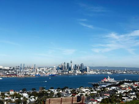 AUCKLAND_デボンポートの街並み AUCKLAND_デボンポートの街並みの写真