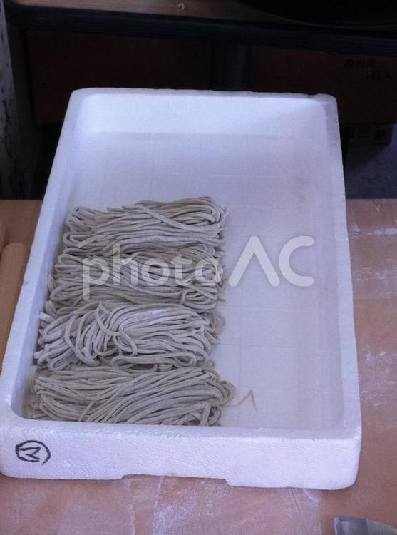 蕎麦打ち体験 蕎麦,そば,蕎麦打ちの写真素材