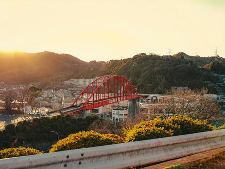 音戸大橋 音戸大橋,音戸,呉市の写真素材