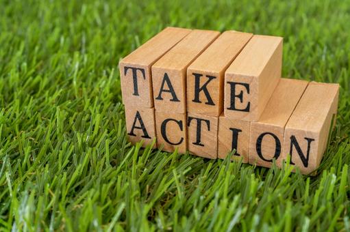 Take action | Stamp with "TAKE ACTION" Take action | Stamp with "TAKE ACTION"
