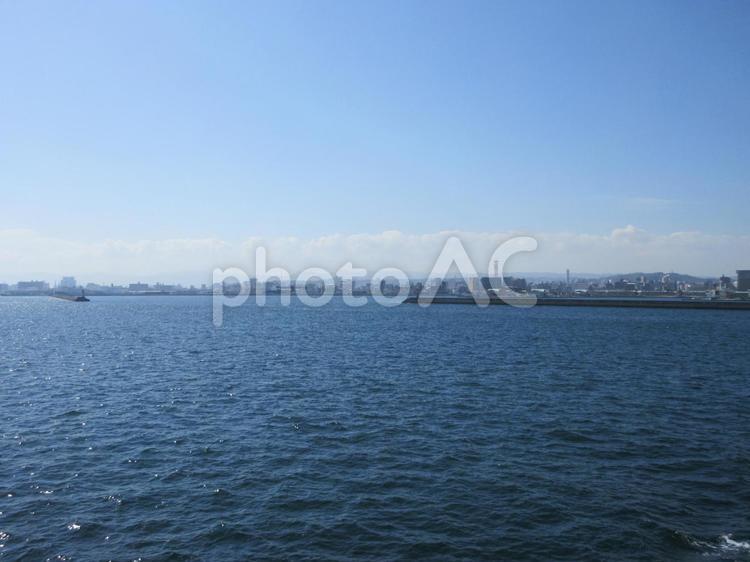 鹿児島港 鹿児島港,港,海の写真素材
