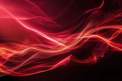 赤い光の流れが輝く迫力ある抽象背景 赤い光の流れが輝く迫力ある抽象背景の写真
