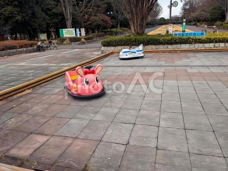 子供のカート 昼,カート,車の写真素材