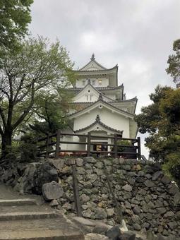 大垣城2 大垣城,城址,続日本100名城の写真素材