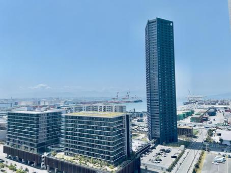 湾岸エリア 湾岸エリア 湾岸,埠頭,港の写真素材