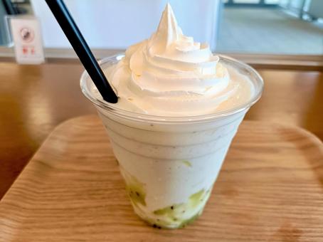 クリーミーな濃厚フラッペ フラッペ,濃厚,バニラの写真素材